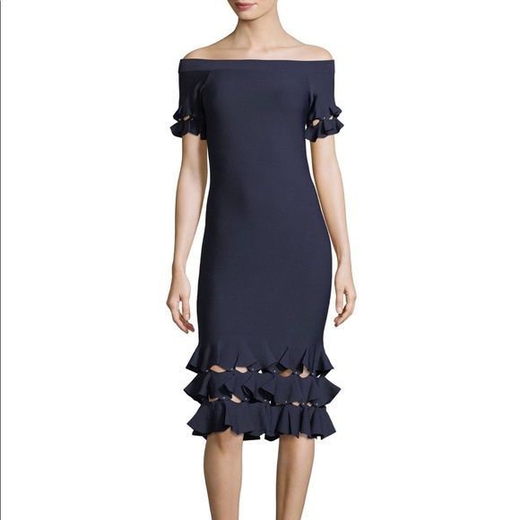 Jonathan Simkhai Dresses & Skirts - Jonathan Simkhai Slashed Ruffle Dress